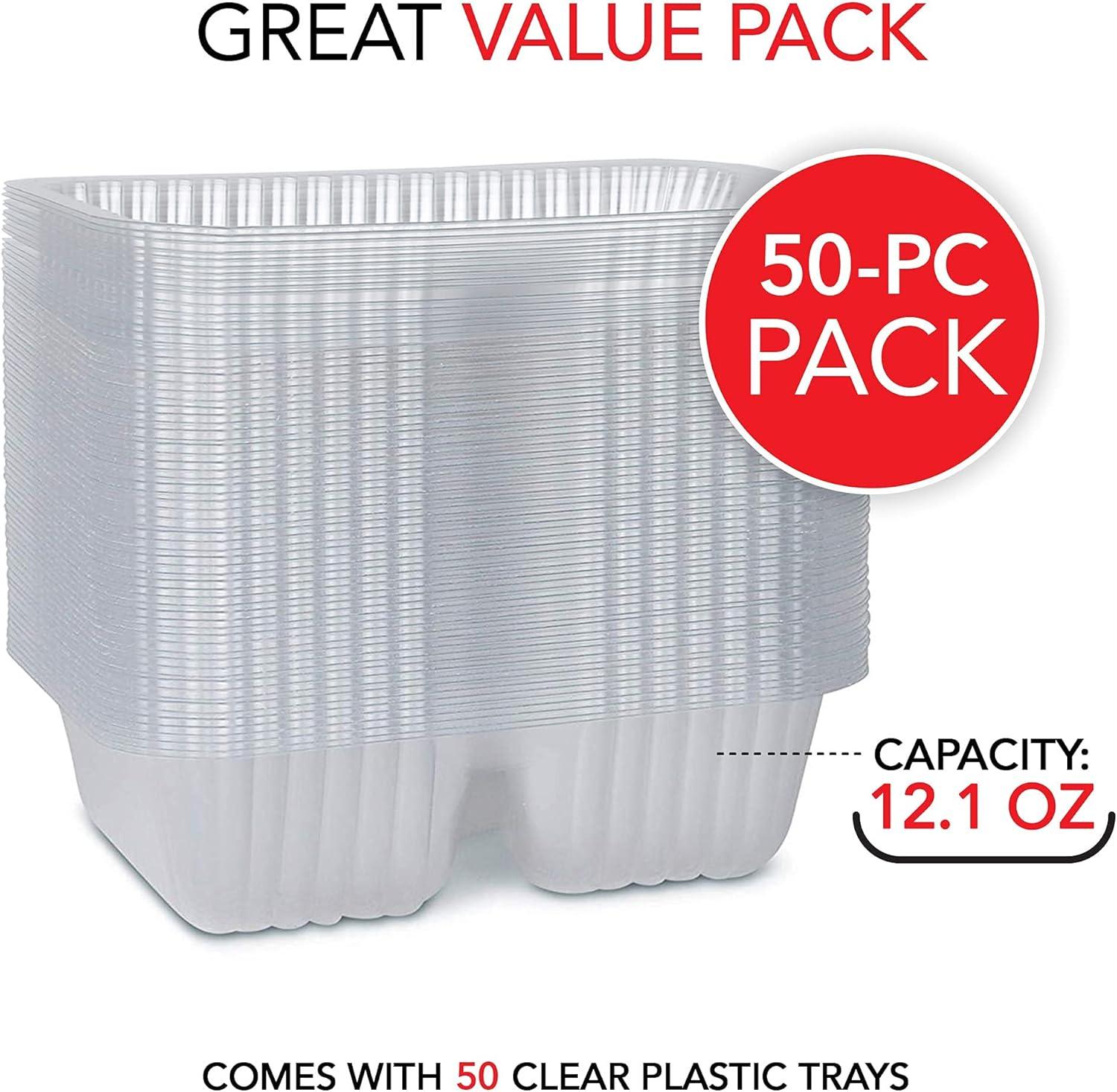 image12oz Plastic Nacho Trays 100 Pack Small Disposable Tray for Nachos amp Cheese Dip Concession Stand Supplies Movie Night Snacks for Kids Carnival Party Decorations Food Boats Snack Containers12 oz