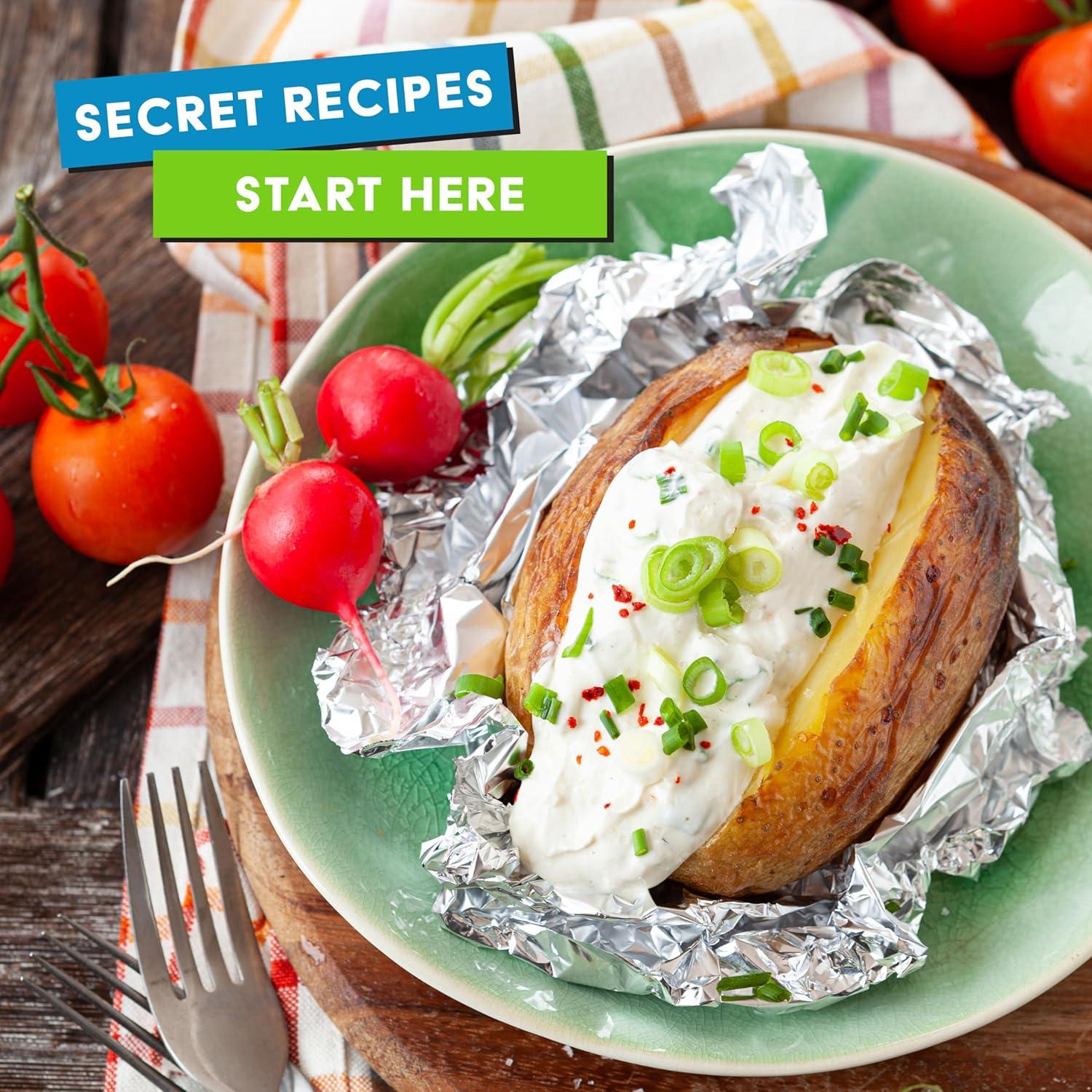 image200 Count PreCut Deli Aluminum Foil 9 Pop Up Sheets for Restaurant Disposable Food Covers for Burrito Hot Dog or Sandwich Stock Your Home Silver15 Inch