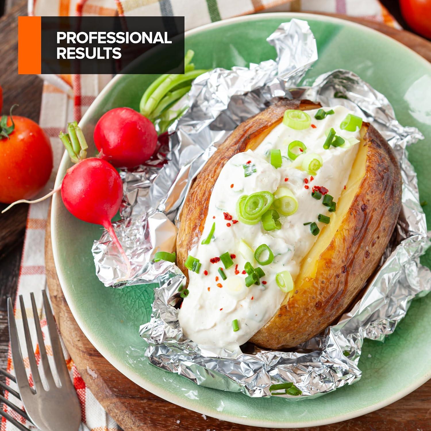 image200 Count PreCut Deli Aluminum Foil 9 Pop Up Sheets for Restaurant Disposable Food Covers for Burrito Hot Dog or Sandwich Stock Your Home Silver9 Inch