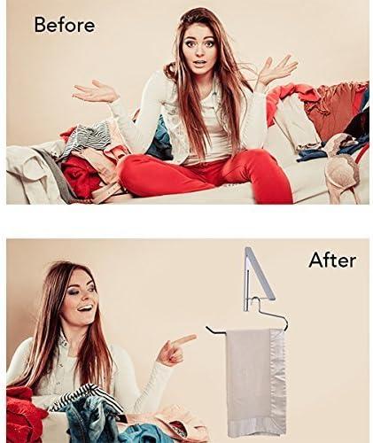 imageBlanket Hangers Set of 6 Heavy Duty Stainless Steel Hanger with Black Vinyl Nonslip Coating Great for Closet Storage of Quilts Comforters Bedding Table Cloths Towels Rugs and Sleeping Bags36 Pack