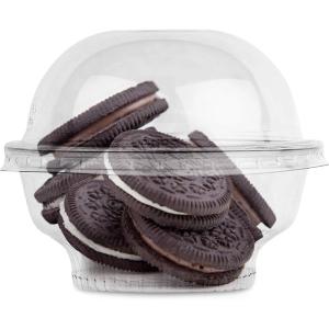 Clear Plastic Dessert Cups with Lids 8 oz (Set of 50) Small Disposable Parfait Cup, Dome Lid – No Hole, 8-Ounce Party Fruit Containers, Banana Pudding Bowl, Jello, Ice Cream, Desserts Container(5 Ounce)