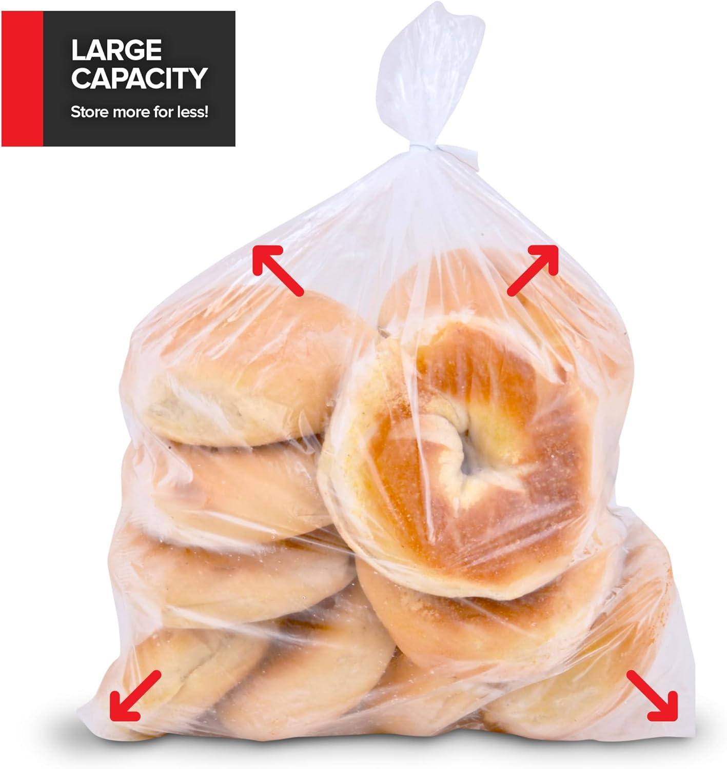 imageClear Fold Top Sandwich Bags 800 Count Bulk Disposable Plastic Sandwich Bags with Fold and Close Design for Every Day Use Fold Over Bags for Chefs Restaurants or Caterers Stock Your Home1 Gallon Bags