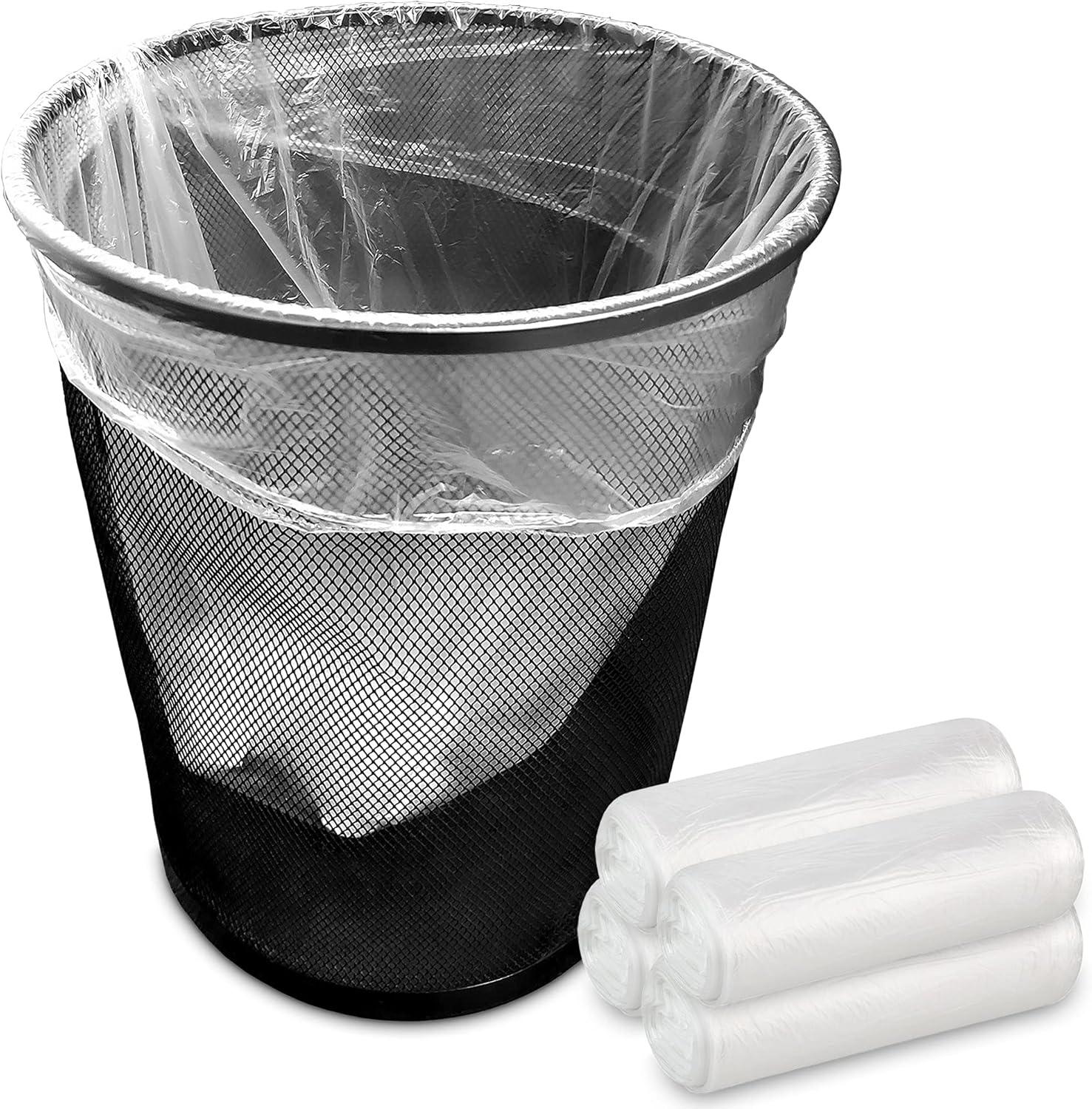 imageStock Your Home 2 Gallon Unscented Small Garbage Bags 100 Count Leakproof Versatile Usage GrabnGo200 Pack