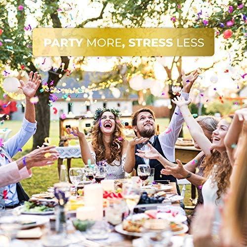 imageStock Your Home 125 Disposable Heavy Duty Plastic Forks Fancy Plastic Silverware Looks Like Real Cutlery Utensils Perfect for Catering Events Restaurants Parties and Weddings Rose GoldGold