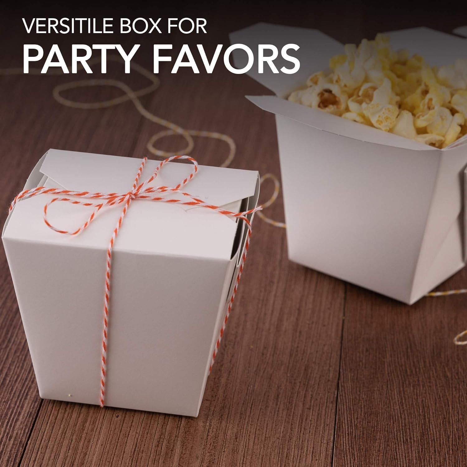 imagePaper Take Out Food Containers 16 Oz Microwaveable White Chinese Takeout Boxes 50 Pack Eco Friendly Disposable Leak and Grease Resistant Travel To Go Food Containers for Restaurants Gift Box16 oz