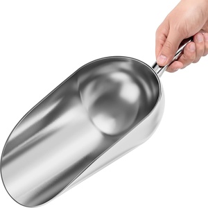 Stock Your Home 85 oz Metal Ice Scoop, Large Ice Scoop (Hand Wash Only)(58 oz)